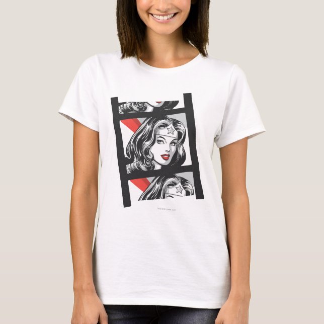 Camiseta Wonder Woman Film Strip (Anverso)