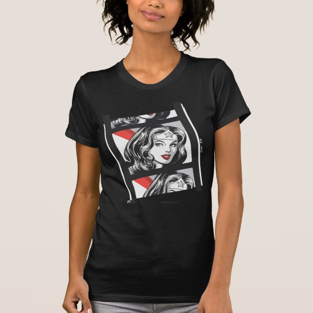 Camiseta Wonder Woman Film Strip (Anverso)