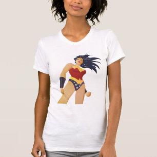 Camiseta Wonder Woman Retro City Sunburst