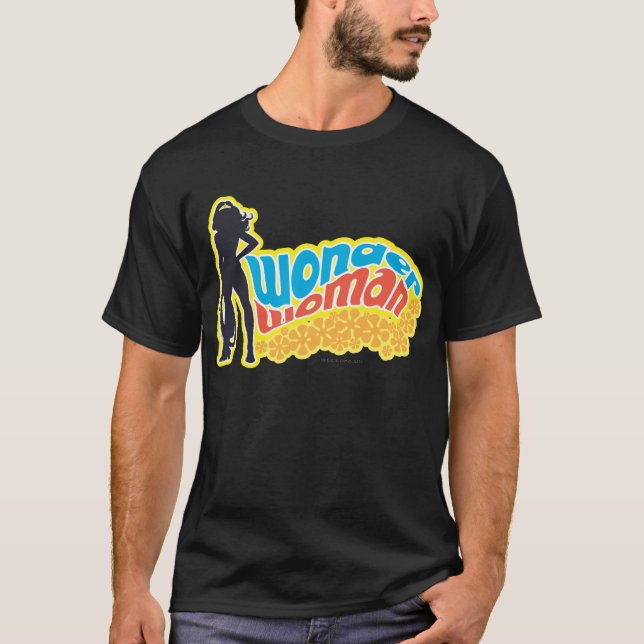 Camiseta Wonder Woman Silhouette (Anverso)