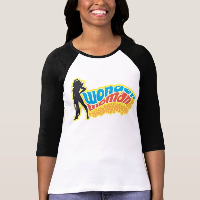 Camiseta Wonder Woman Silhouette (Anverso)