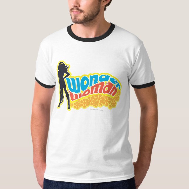 Camiseta Wonder Woman Silhouette (Anverso)