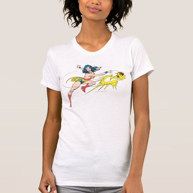 Camiseta Wonder WomanThrows Crown (Anverso)