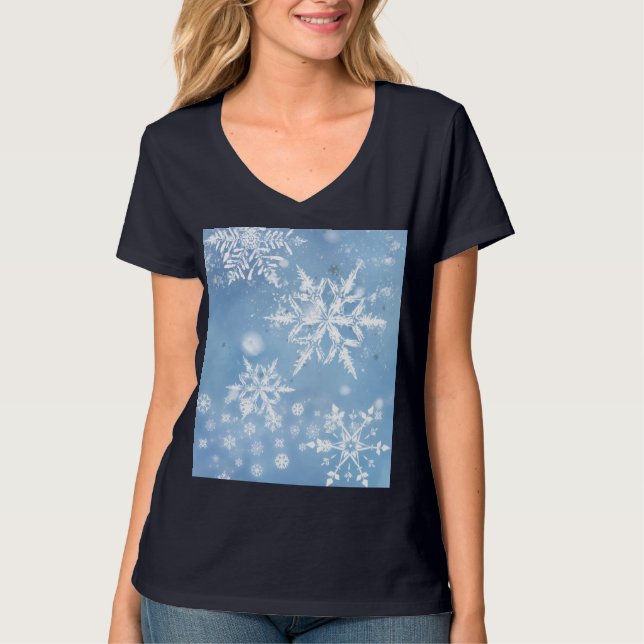 Camiseta Wonderful Christmas Snow (Anverso)