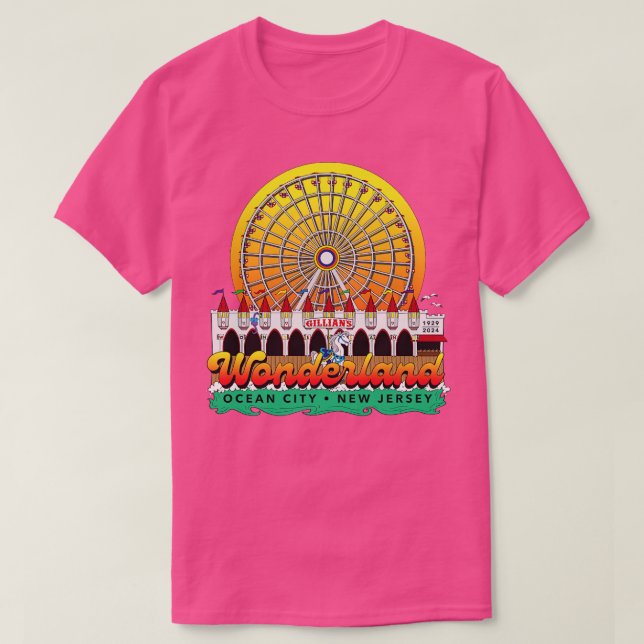 Camiseta Wonderland (Diseño del anverso)