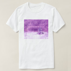 Camiseta Wonderland Navidades morados