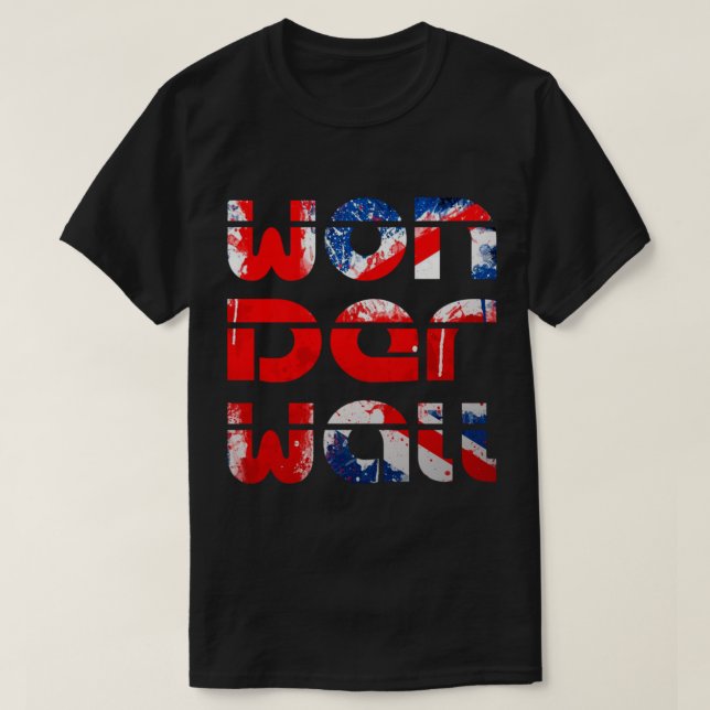 Camiseta Wonderwall (UK flag) Oasis inspired T-Shirt Essent (Diseño del anverso)