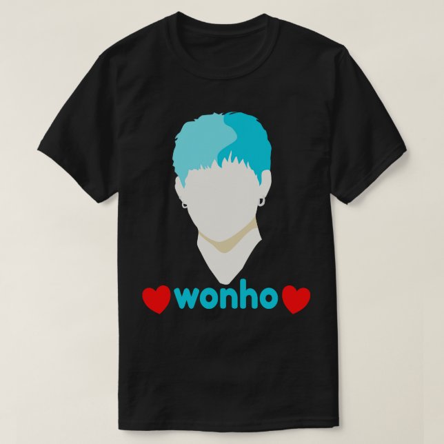 Camiseta Wonho Love Fan Club Fandom (Diseño del anverso)