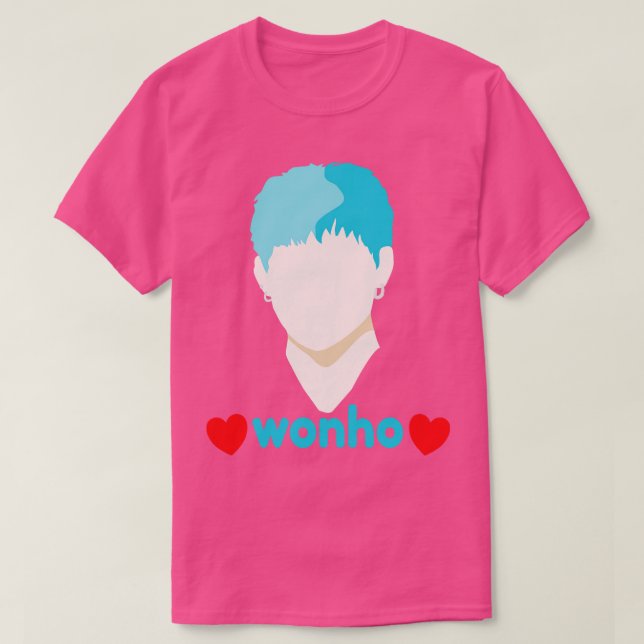 Camiseta Wonho Love Fan Club Fandom (Diseño del anverso)