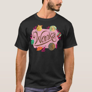 Camiseta Wonka - Candy con logotipo