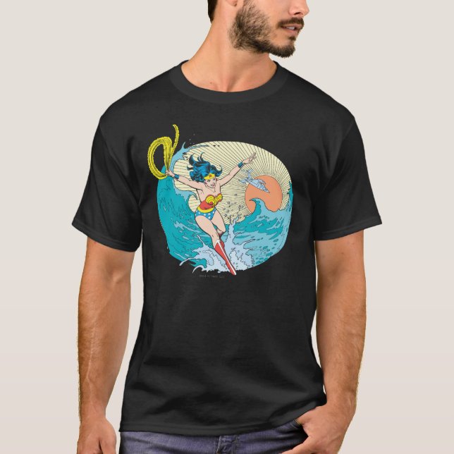 Camiseta Wonman Ocean Sky (Anverso)