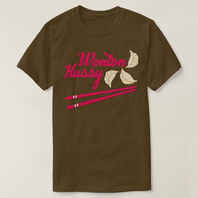 Camiseta Wonton Hussy (Diseño del anverso)