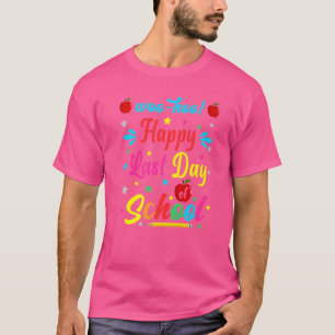 Camiseta Woo Hoo Feliz El Último Día Del Colegio Divertido