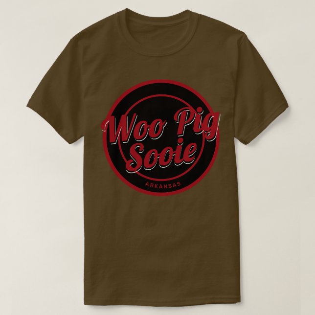 Camiseta Woo Pig Sooie Vintage (Diseño del anverso)