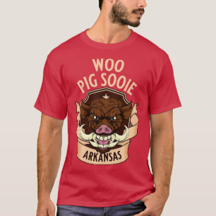 Camiseta Woo Pig Sooie Wild Razorback