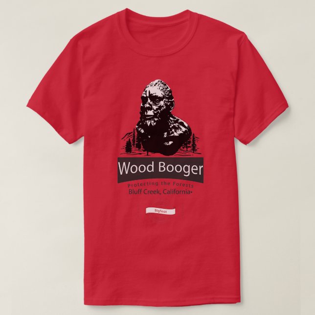 Camiseta Wood Booger Bigfoot (Diseño del anverso)