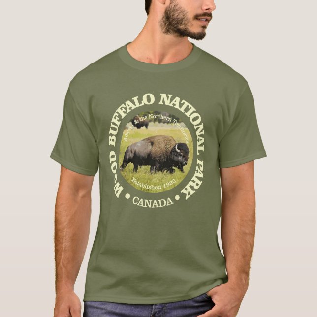 Camiseta Wood Buffalo NP (Anverso)