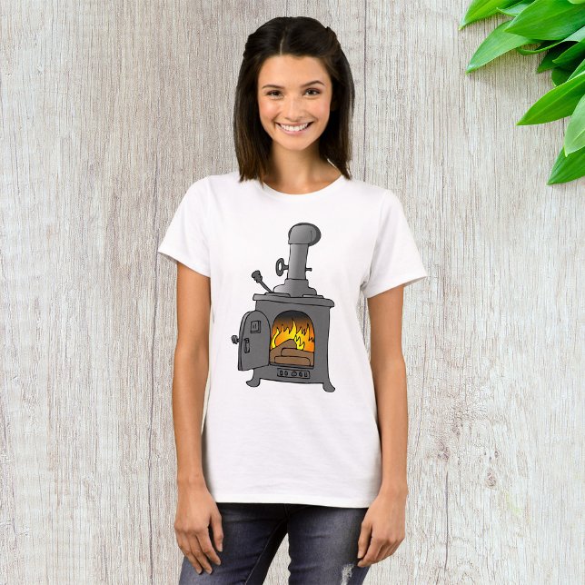 Camiseta Wood Burner Stove (Subido por el creador)
