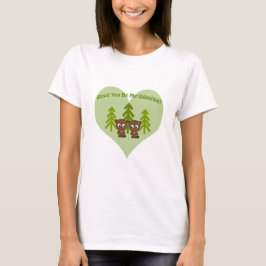 Camiseta Wood, eres mis castores de San Valentín