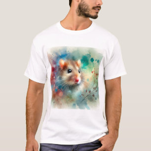 Camiseta Wood Rat 150724AREF103 - Watercolor