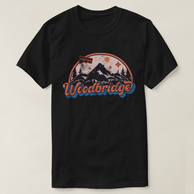 Camiseta Woodbridge, Connecticut (Diseño del anverso)