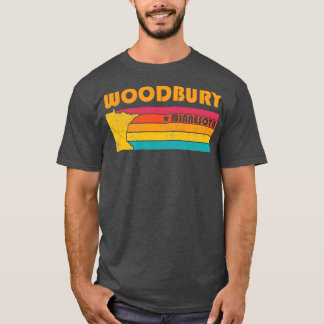 Camiseta Woodbury Minnesota Vintage Molestias de recuerdo
