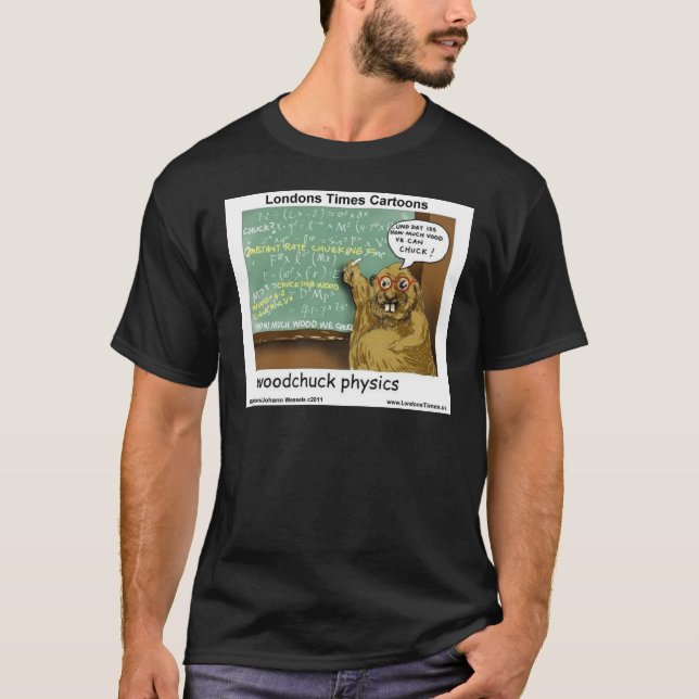 Camiseta Woodchuck Physics (Anverso)