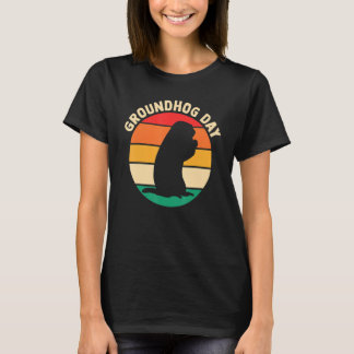 Camiseta Woodchuck Rodent  Groundhog Whisperer  Retro Groun