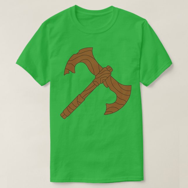 Camiseta Wooden Ax (Diseño del anverso)