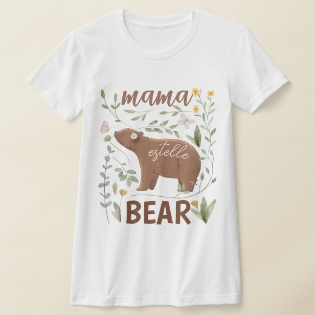 Camiseta Woodland Animals Forest Friends Baby Shower (Distribución)