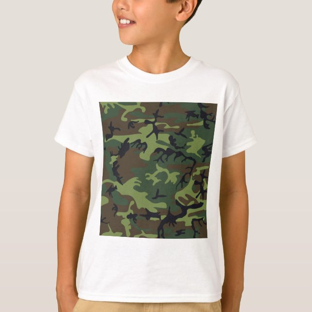 Camiseta Woodland Camo (Anverso)