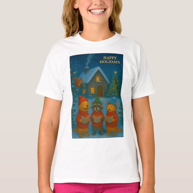 Camiseta Woodland Carol Choir (Anverso)