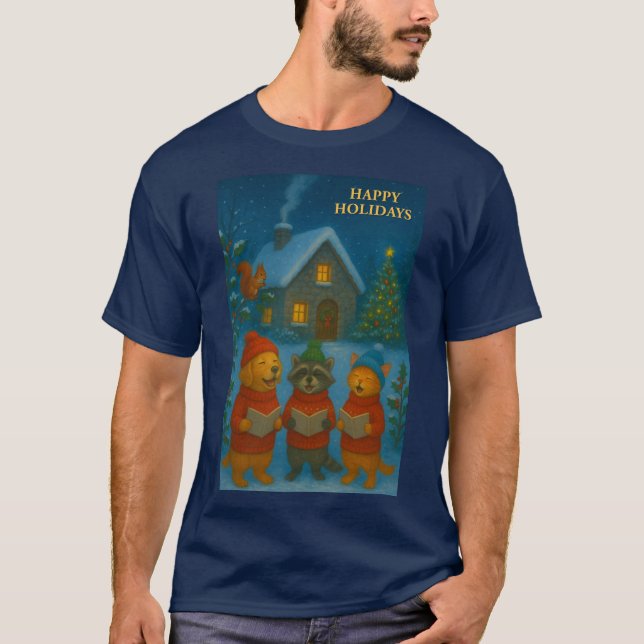 Camiseta Woodland Carol Choir (Anverso)