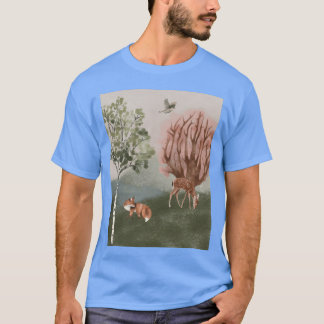 Camiseta Woodland Fo y amigos de aves