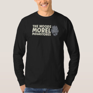 Camiseta Woods Morel Megastores Mushroom Mycology Fungi