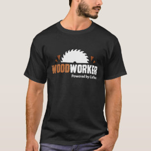 Camiseta Woodwork Para Café Carpintero De Madera