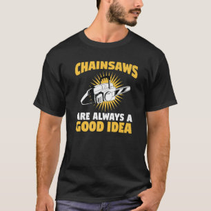 Camiseta Woodworker Chainsaw Premium