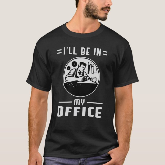 Camiseta Woodworker Saw Woodwork Carpenter Gift Idea (Anverso)