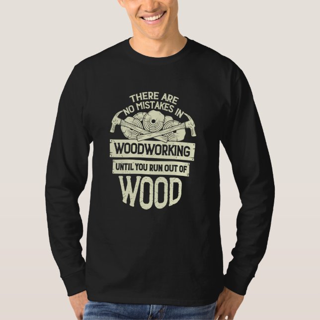 Camiseta Woodworking Carpenter (Anverso)