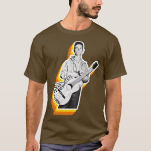 Camiseta Woody Guthrie Retro Fade