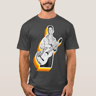 Camiseta Woody Guthrie Retro Fade TShirt