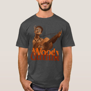 Camiseta Woody Guthrie Sepia Fade