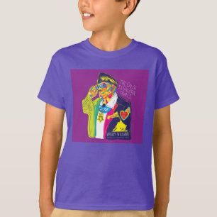 Camiseta Woody Williams saludando a PURPLE
