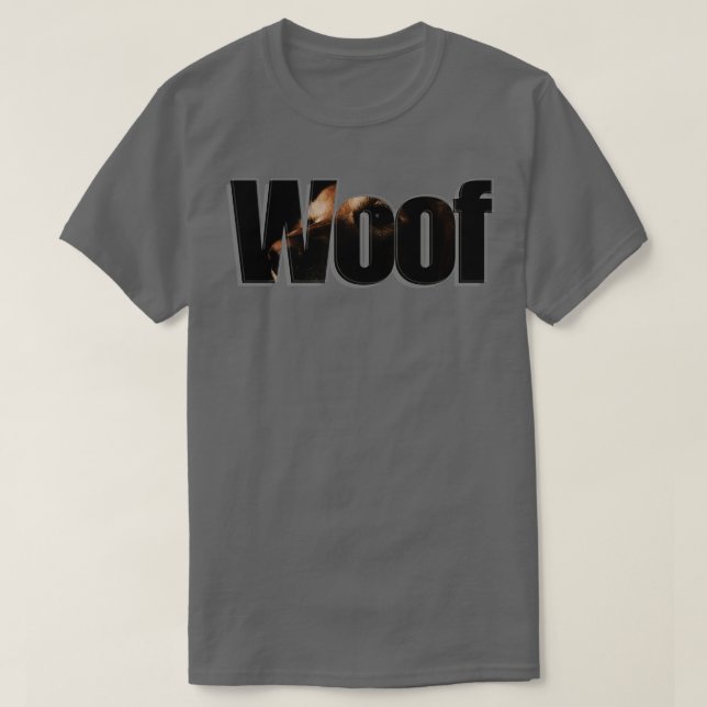 Camiseta Woof (Diseño del anverso)