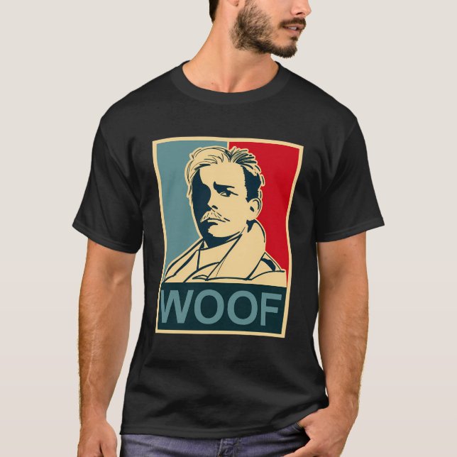Camiseta Woof Motivadora Lord Flashheart (Anverso)