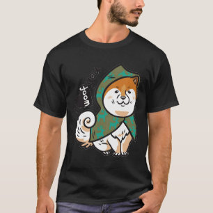 Camiseta Woof You Yellow Husky Dog Xoxx