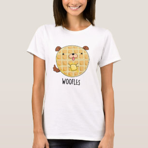Camiseta Woofles Doggy Doggy Waffle Pun
