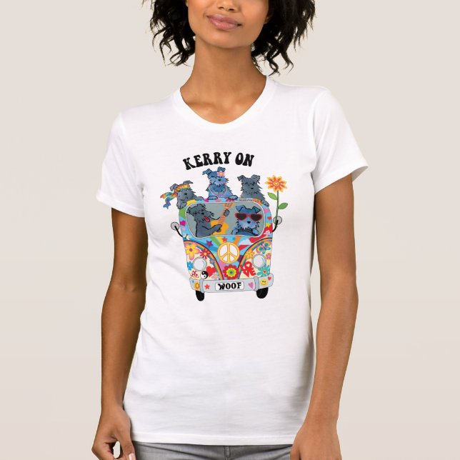 Camiseta Woofstock Kerry Blue Terrier (Anverso)