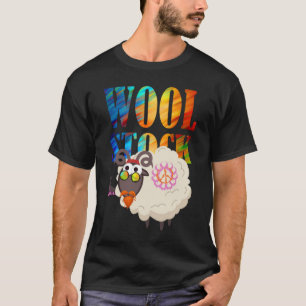 Camiseta Woolstock Hippy Sheep for Hand Spinners