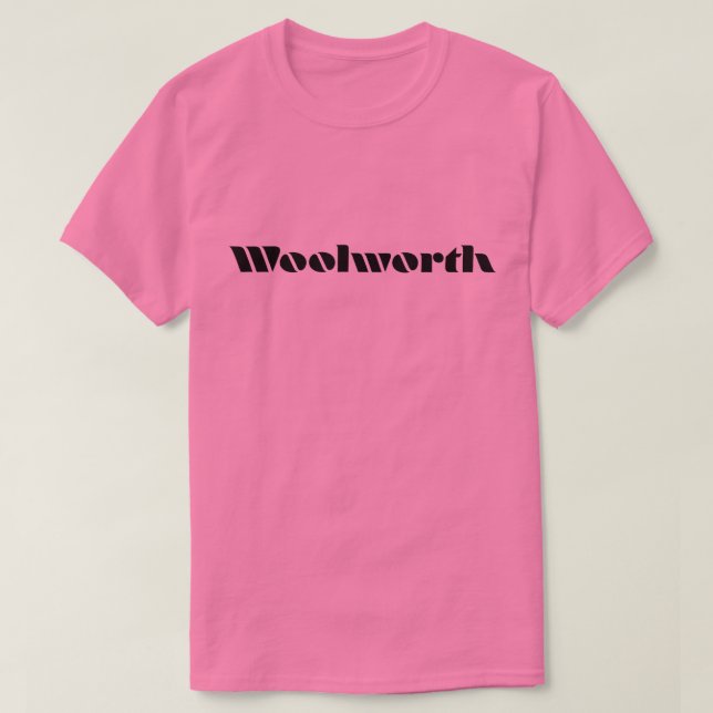 Camiseta Woolworth T-Shirt (Diseño del anverso)